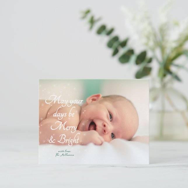 May Your Days Christmas Card (Standing Front)