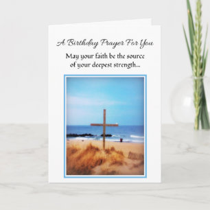 May Your Faith...Religious Birthday Card