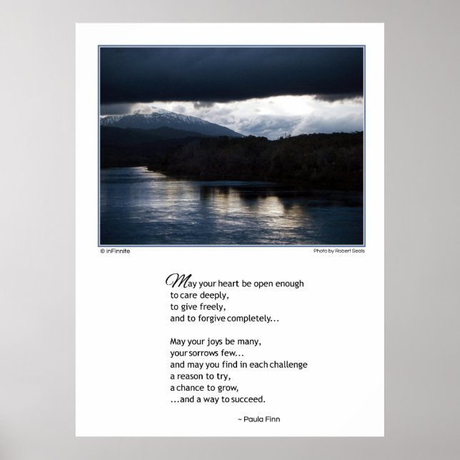 May your heart be open...Poster Poster (Front)