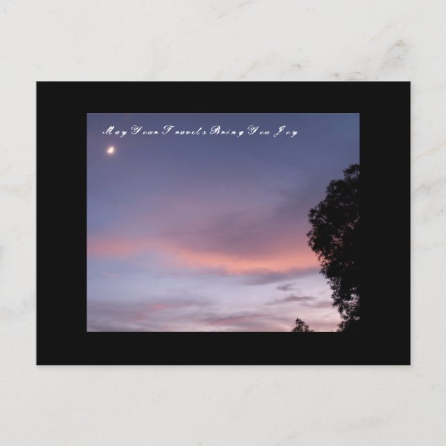 May Your Travels Bring You Joy Postcard (Front)