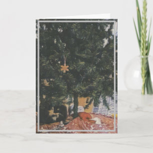 May your Tree Be Safe, and your Holidays be Bright Card