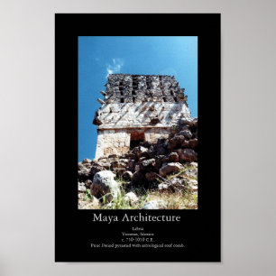 Maya Architecture-Labna Poster