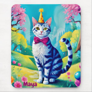 MAYA ~ BIRTHDAY Cat ~ Cute! ~ Mousepad