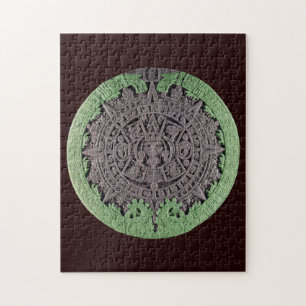 Maya Calendar - Mayan Style Jigsaw Puzzle