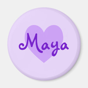 Maya in Purple Magnet