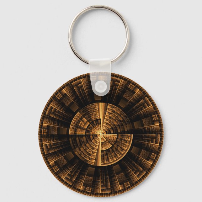 Maya Light Spin Keychain (Front)
