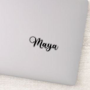 Maya Name - Handwritten Calligraphy