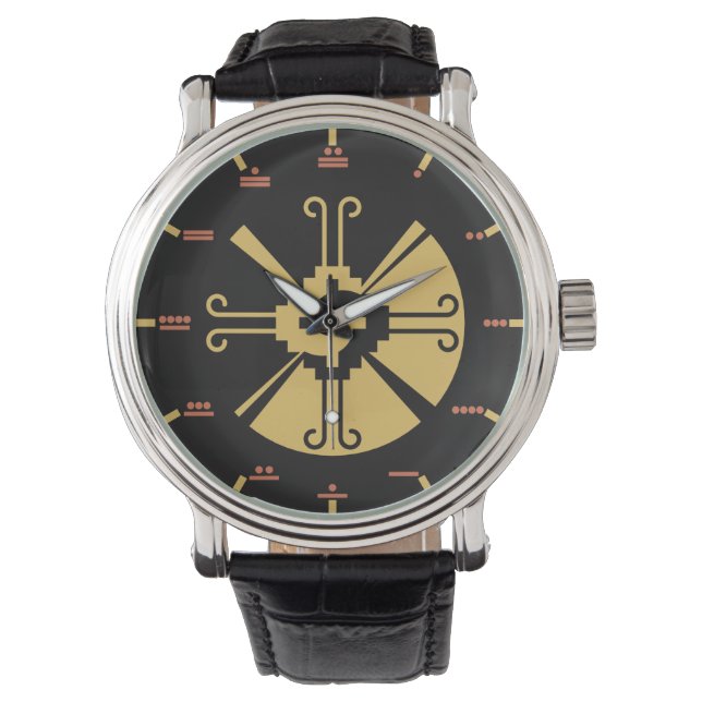 Maya numerals - Hunab Ku Watch. Watch (Front)