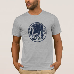 maya skull from chichen itza ball court T-Shirt