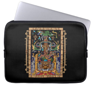 Mayan Astronaut King Pakal Laptop Sleeve