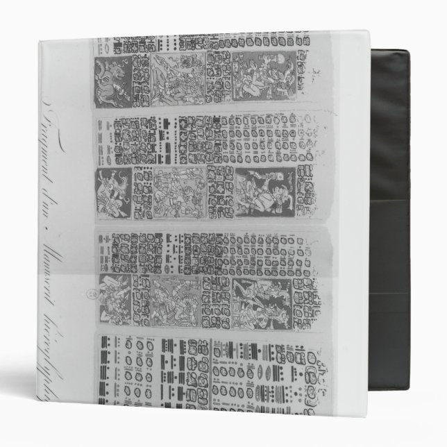 Mayan astronomical tables with the eclipses binder (Front/Inside)