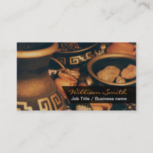 Mayan/Aztec Style Business card