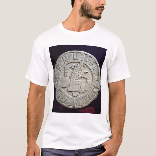 Mayan ball court marker, from Chinkultic T-Shirt (Front)