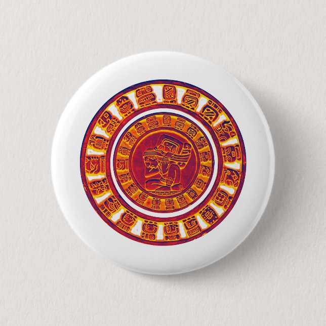 Mayan Calendar 2012 2 Inch Round Button (Front)