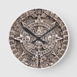 Mayan Calendar 2012 end of the world prophesy Round Clock