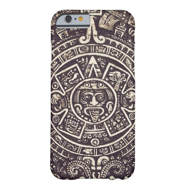 Mayan Calendar Art iPhone 6 case (Back)