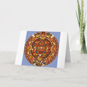 mayan calendar card