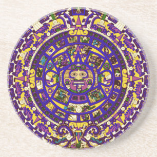 mayan calendar coaster