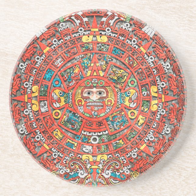 Mayan Calendar Coaster (Front)