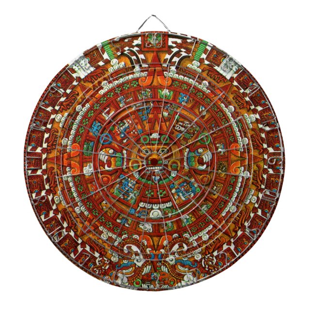 Mayan Calendar Dart Board (Front)