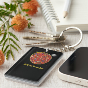 Mayan  calendar keychain