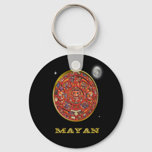 Mayan  calendar keychain
