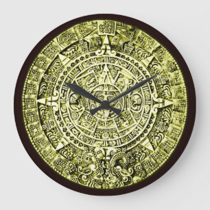 mayan calendar large clock