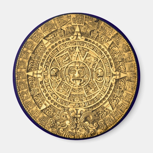 mayan calendar magnet (Front)