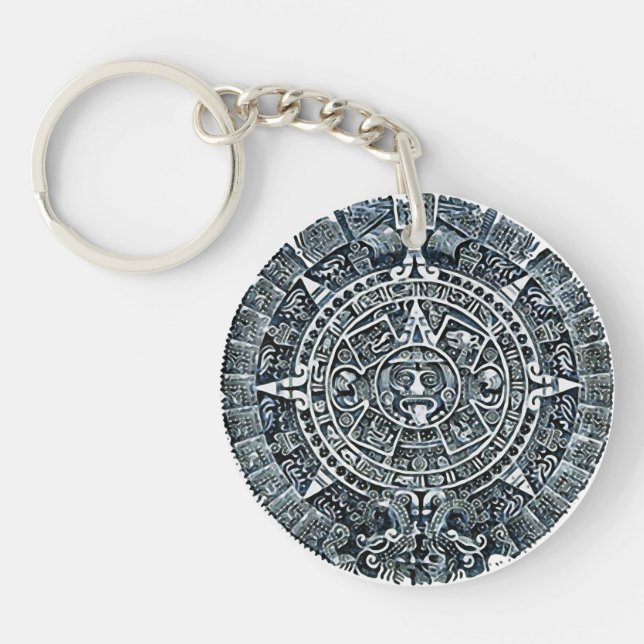 Mayan Calendar / Maya Kalender Keychain (Front)