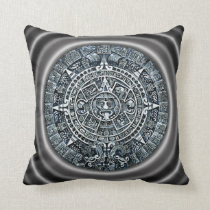Mayan Calendar / Maya Kalender Throw Pillow