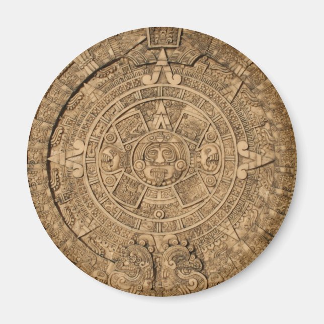 mayan calendar plain magnet (Front)