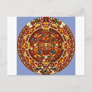 mayan calendar postcard
