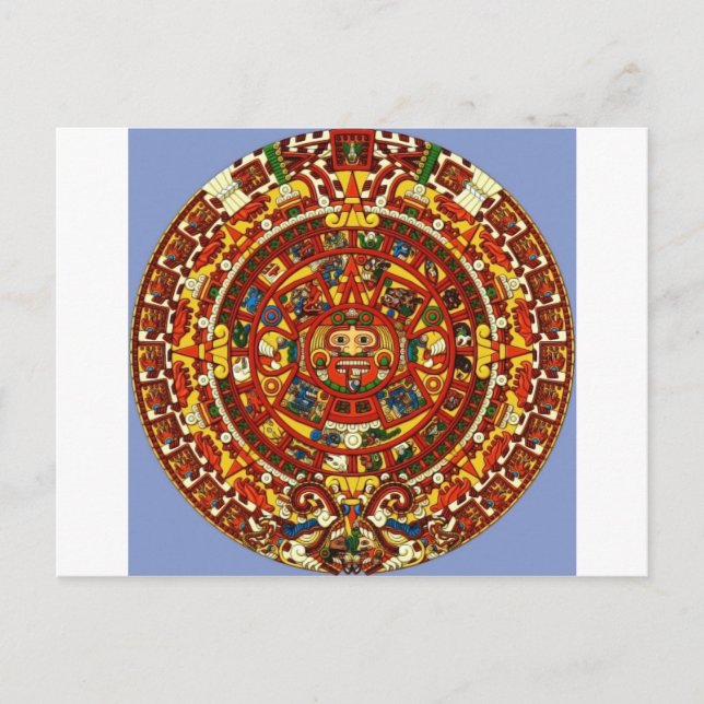 mayan calendar postcard (Front)