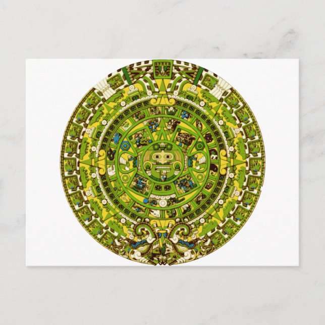 mayan calendar postcard (Front)