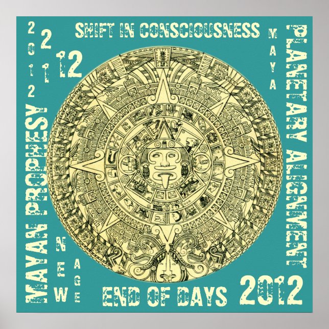 Mayan Calendar Poster (Front)