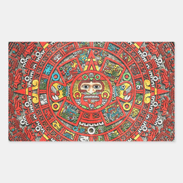 Mayan Calendar Sticker (Front)