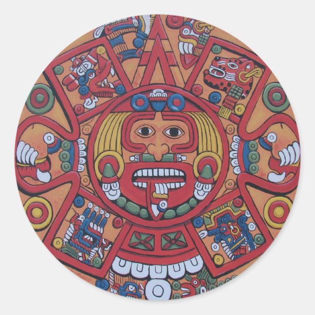 Mayan Calendar Stickers (Front)