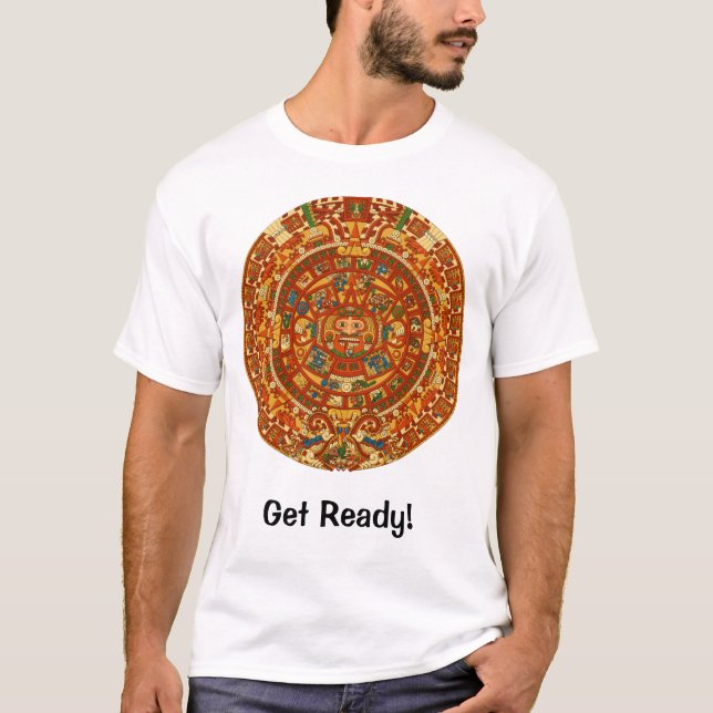 'Mayan Calendar Stone' T-Shirt (Front)