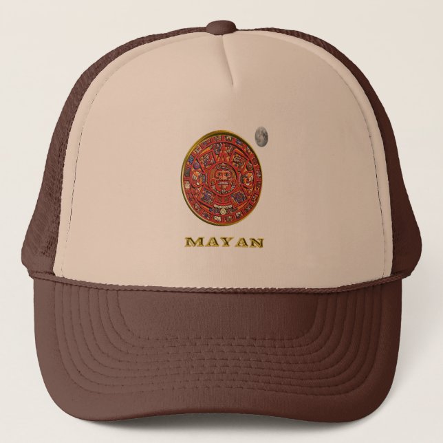 Mayan  calendar trucker hat (Front)