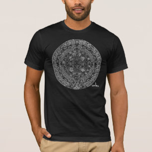 Mayan Calendar White T-Shirt