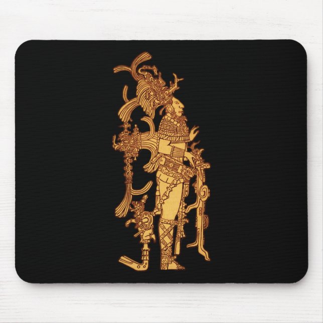 Mayan Ceremonial Dress Mouse Pad (Front)