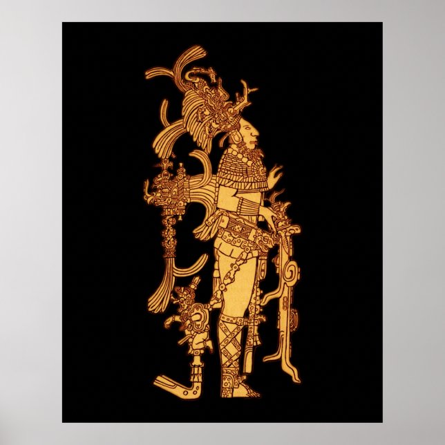 Mayan Ceremonial Dress Poster (Front)