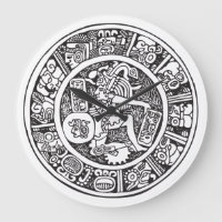 Mayan circle, Mexican hieroglyph(Maya)