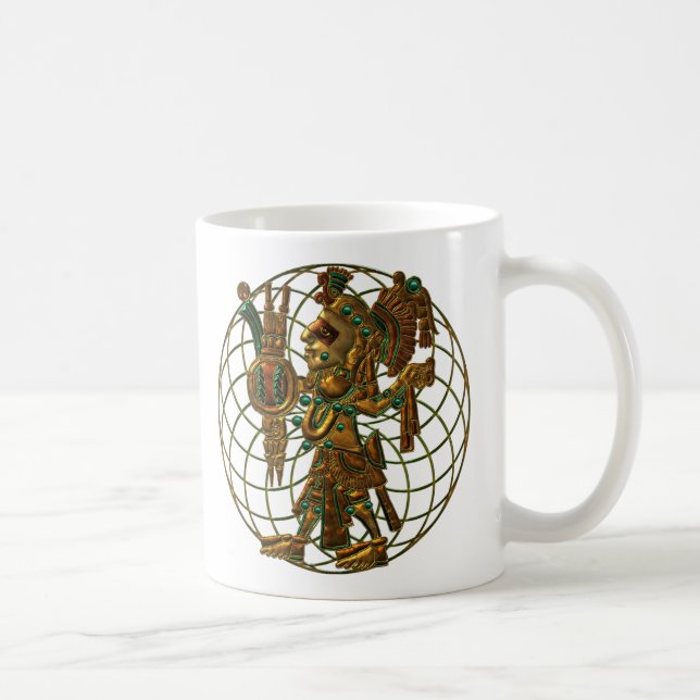 Mayan Deity 2 Coffee Mug (Right)