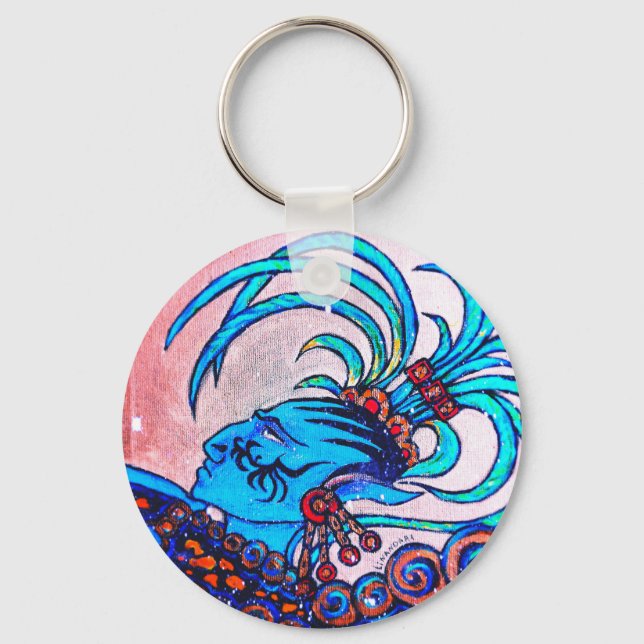 Mayan Elf: Defiance Keychain (Front)