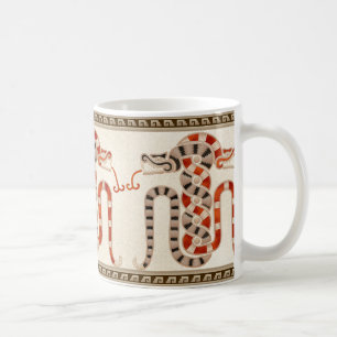 Mayan Entwined Snakes Coffee Mug