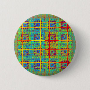 Mayan ethnic tribal pattern.jpg 2 inch round button