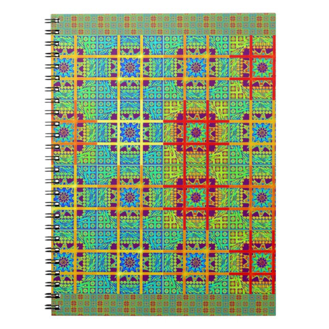Mayan ethnic tribal pattern.jpg notebook (Front)