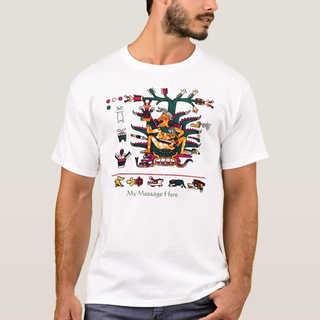 Mayan Glyphs T-Shirt (Front)