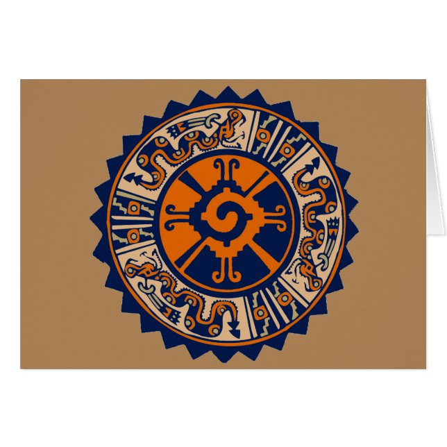 Mayan Hunab Ku (Front Horizontal)